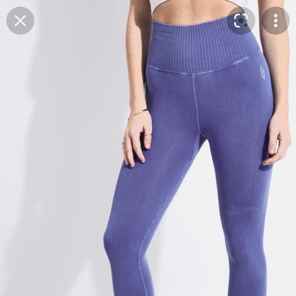 Free People Pants - NEW Free People Movement Good Karma Leggings in Violet Medium/Large